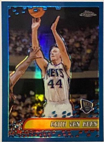 Keith Van Horn Black Refractor #27 Basketball Cards 2001 Topps Chrome