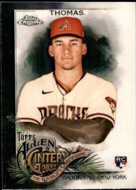 Alek Thomas #289 Baseball Cards 2022 Topps Allen & Ginter Chrome