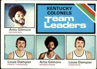 Kentucky Colonels Team Leaders