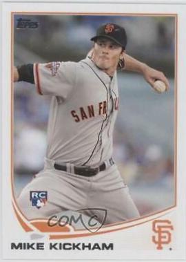 Mike Kickham #US116 Baseball Cards 2013 Topps Update