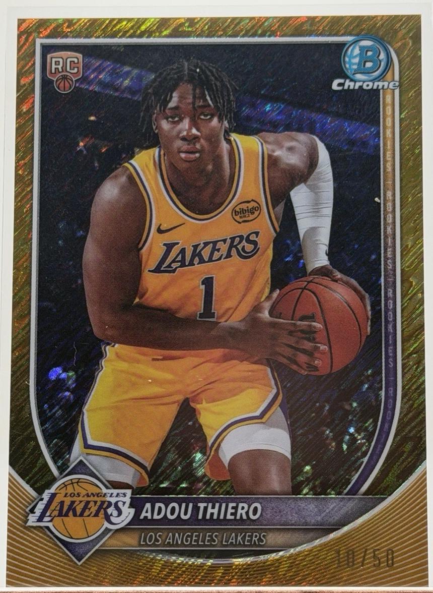 Adou Thiero [Gold Shimmer Refractor] #BCV-36