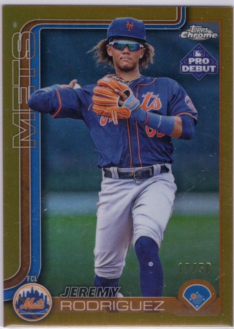 Jeremy Rodriguez [Gold Refractor] #PDC-85