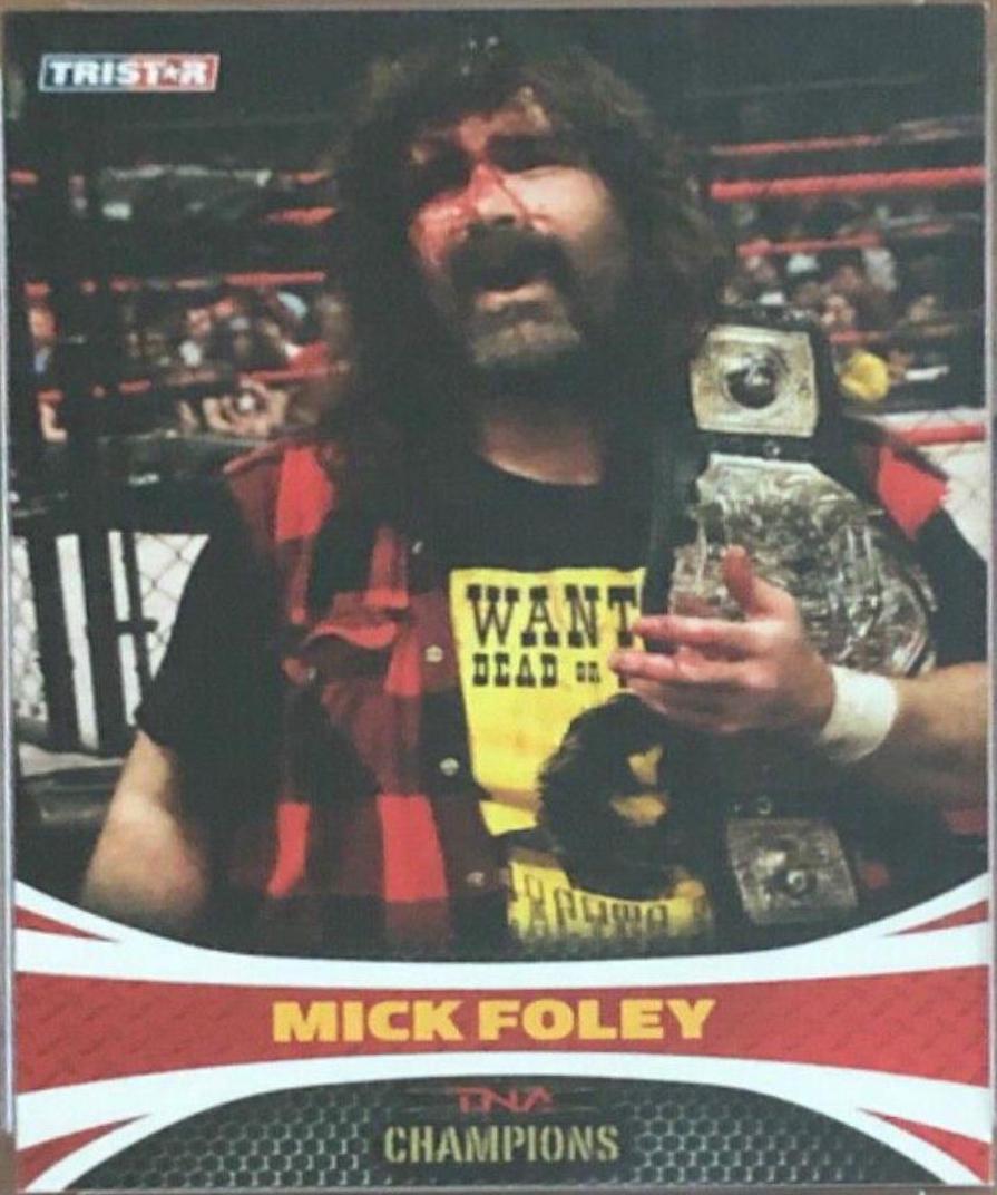 Mick Foley #73 Wrestling Cards 2009 TriStar TNA Impact