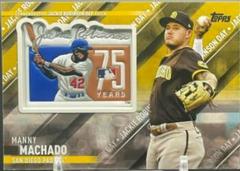 Manny Machado [Gold] #SEP-MM Baseball Cards 2022 Topps Update Special Event Patch Relics Prices