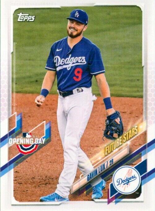 Gavin Lux #190 Baseball Cards 2021 Topps Opening Day