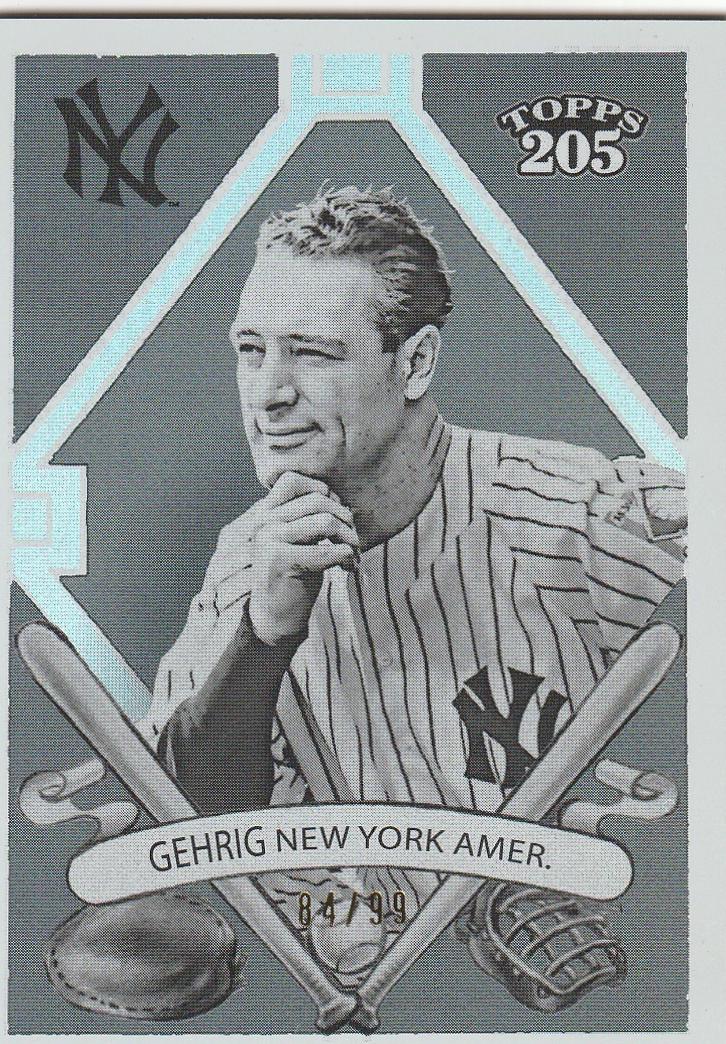 Lou Gehrig [Black White] #76