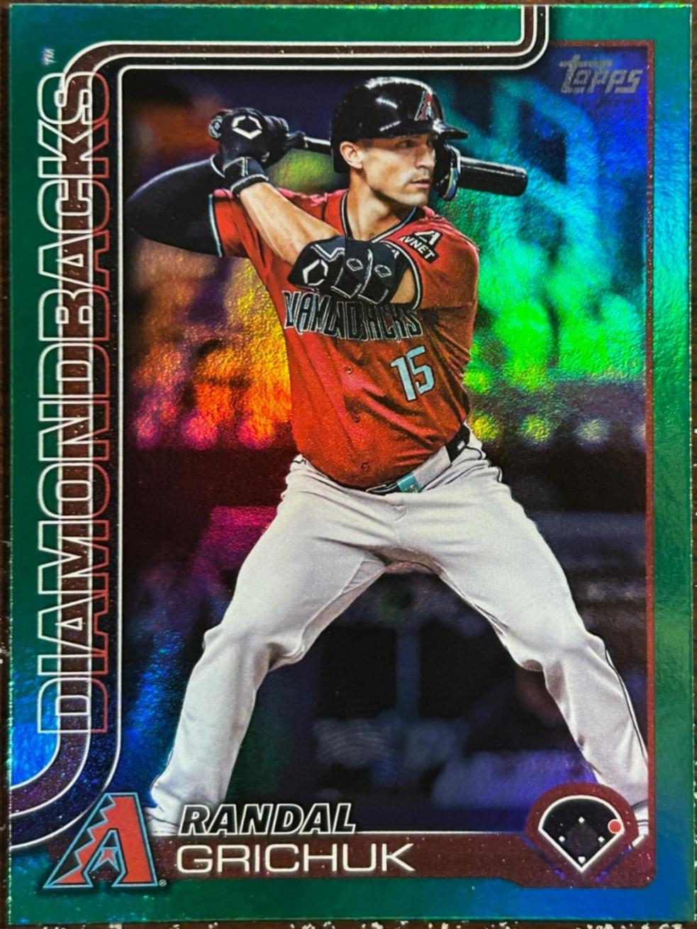 Randal Grichuk [Green Rainbow Foil] #475