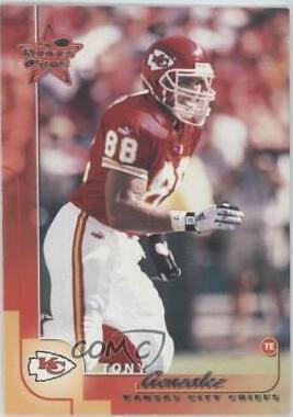 Tony Gonzalez #47 Football Cards 2000 Leaf Rookies & Stars