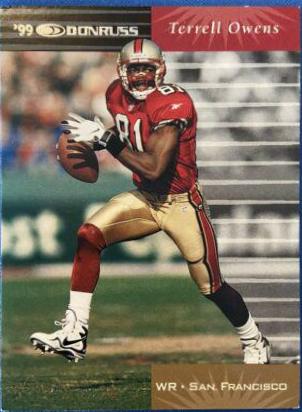 Terrell Owens #112 1999 Donruss Football