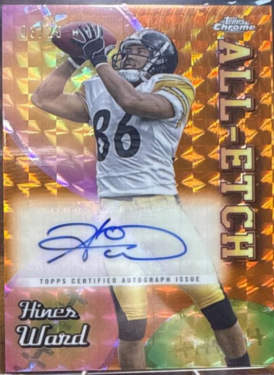 Hines Ward [Orange Refractor] #AEA-HW