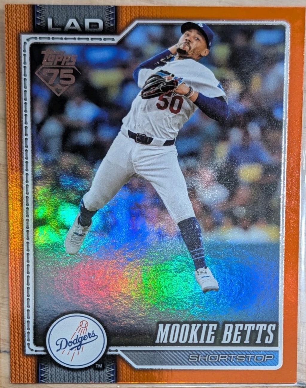 2026 Mookie Betts [Orange Sandglitter] #41