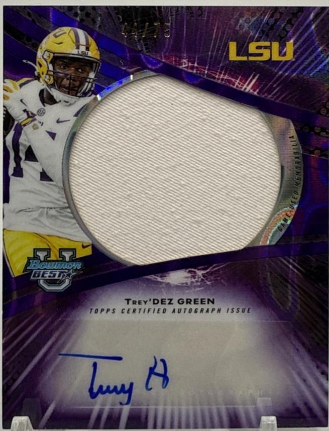 Trey'Dez Green [Purple Lava] #JRA-TG