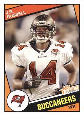 J.R. Russell #267 Football Cards 2005 Topps Heritage
