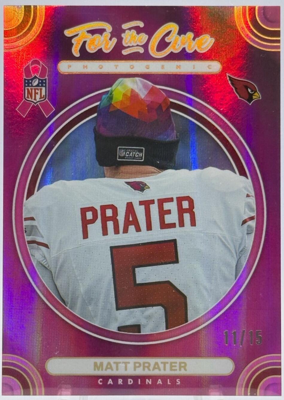 Matt Prater [Pink] #FTC-MPA Prices | 2024 Panini Photogenic For the ...