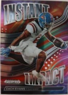 Zach Evans #II-22 Football Cards 2023 Panini Prizm Draft Picks Instant Impact