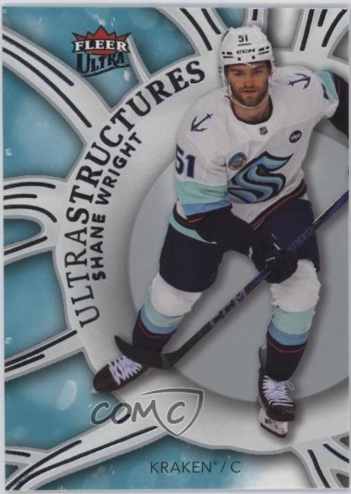 Shane Wright #7 2025 Fleer Ultra Ultrastructures Hockey