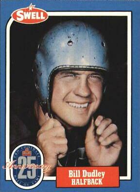 Bill Dudley #37 Football Cards 1988 Swell Greats