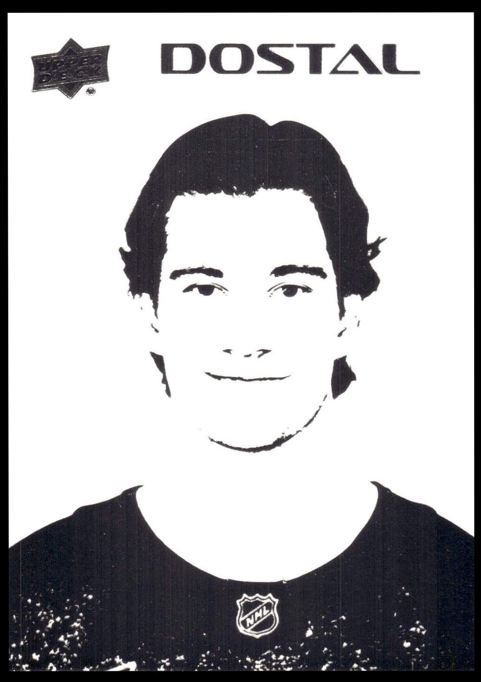 Lukas Dostal #ST-75 2026 Upper Deck Stencils Hockey