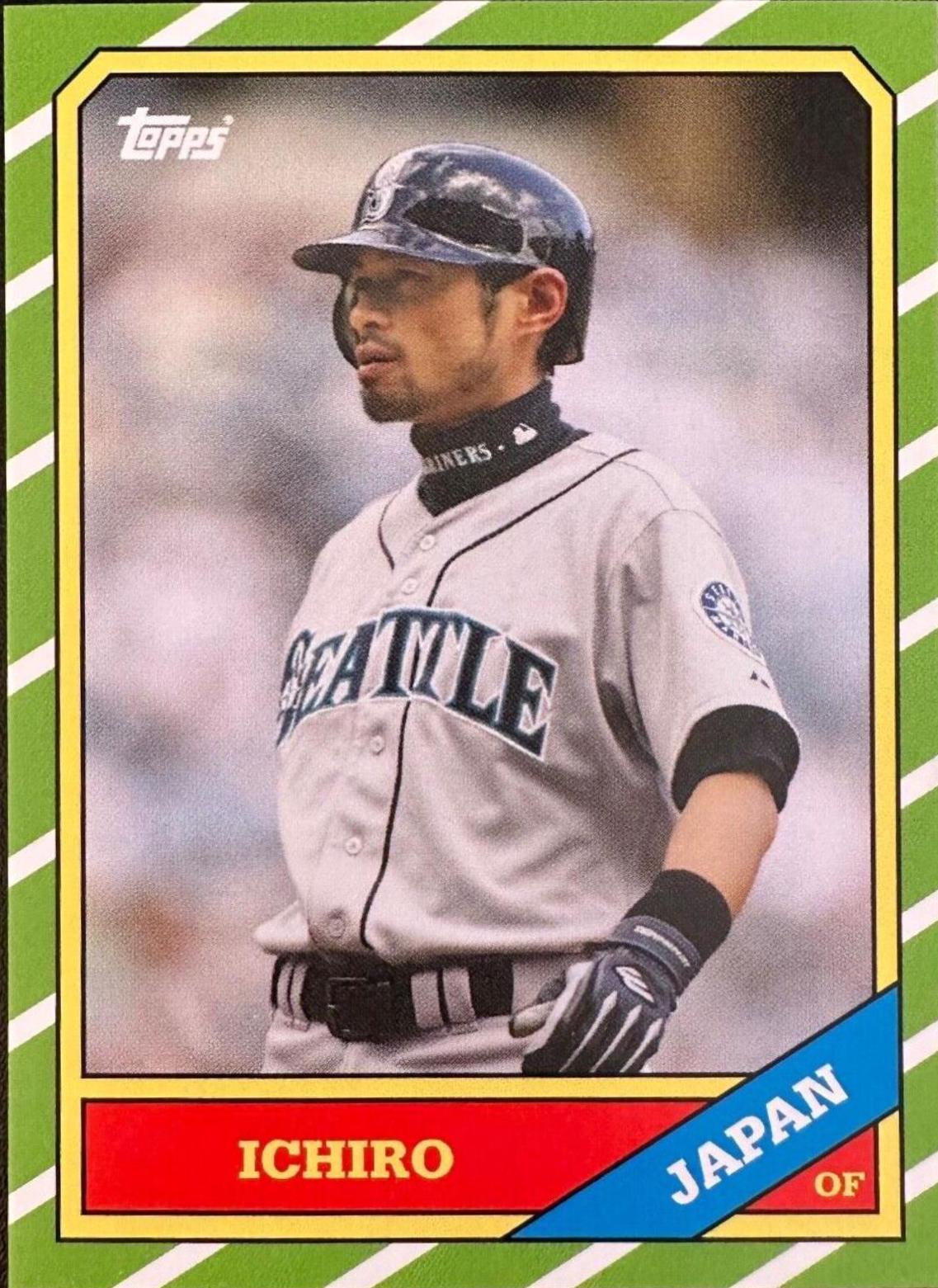 Ichiro #39 Baseball Cards 2017 Topps Throwback Thursday