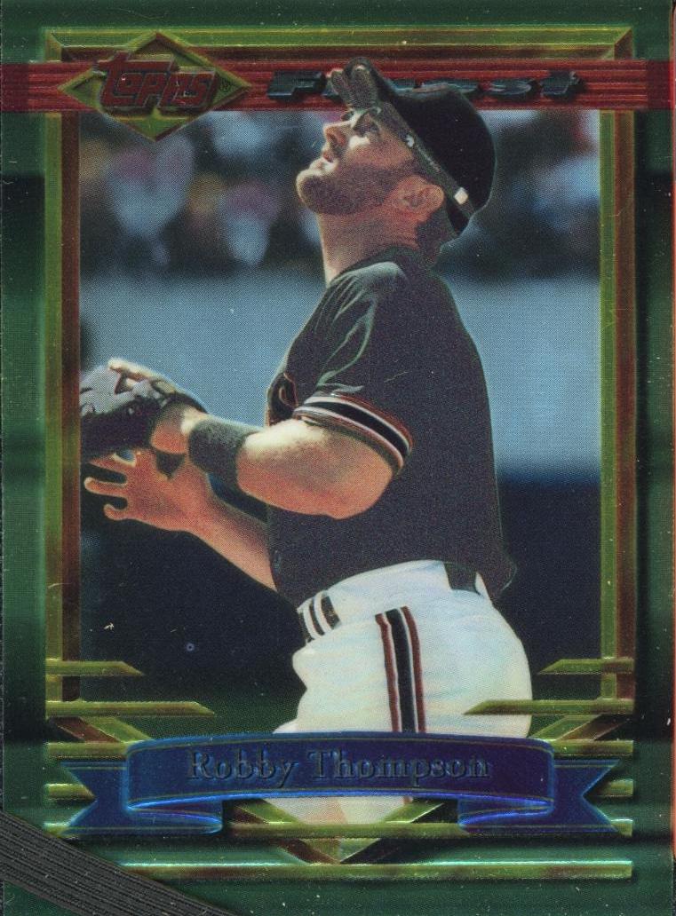 Robby Thompson #68 Baseball Cards 1994 Finest