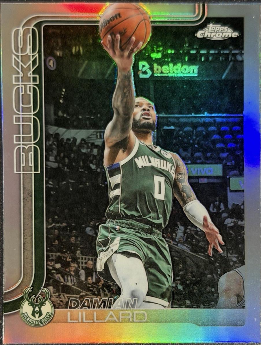 Damian Lillard [Refractor] #153 Prices | 2025 Topps Chrome