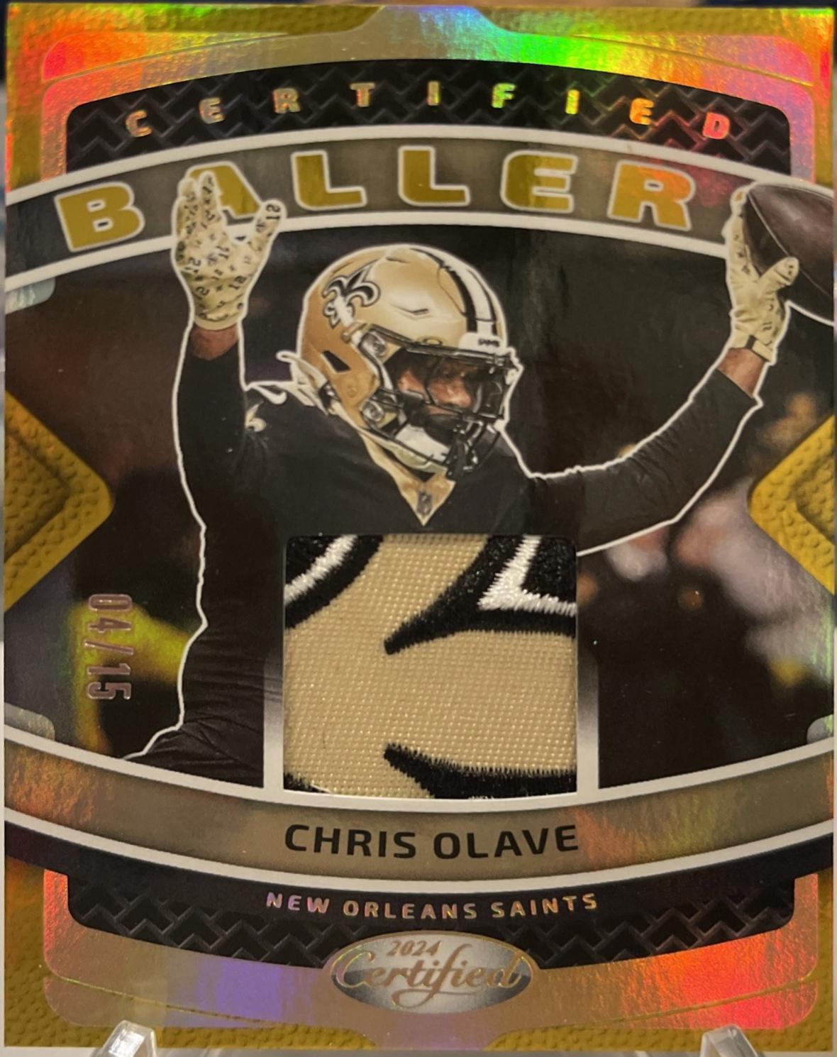 Chris Olave [Gold] #CBM-COE
