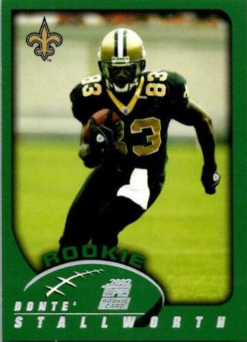 Donte Stallworth #382 Football Cards 2002 Topps