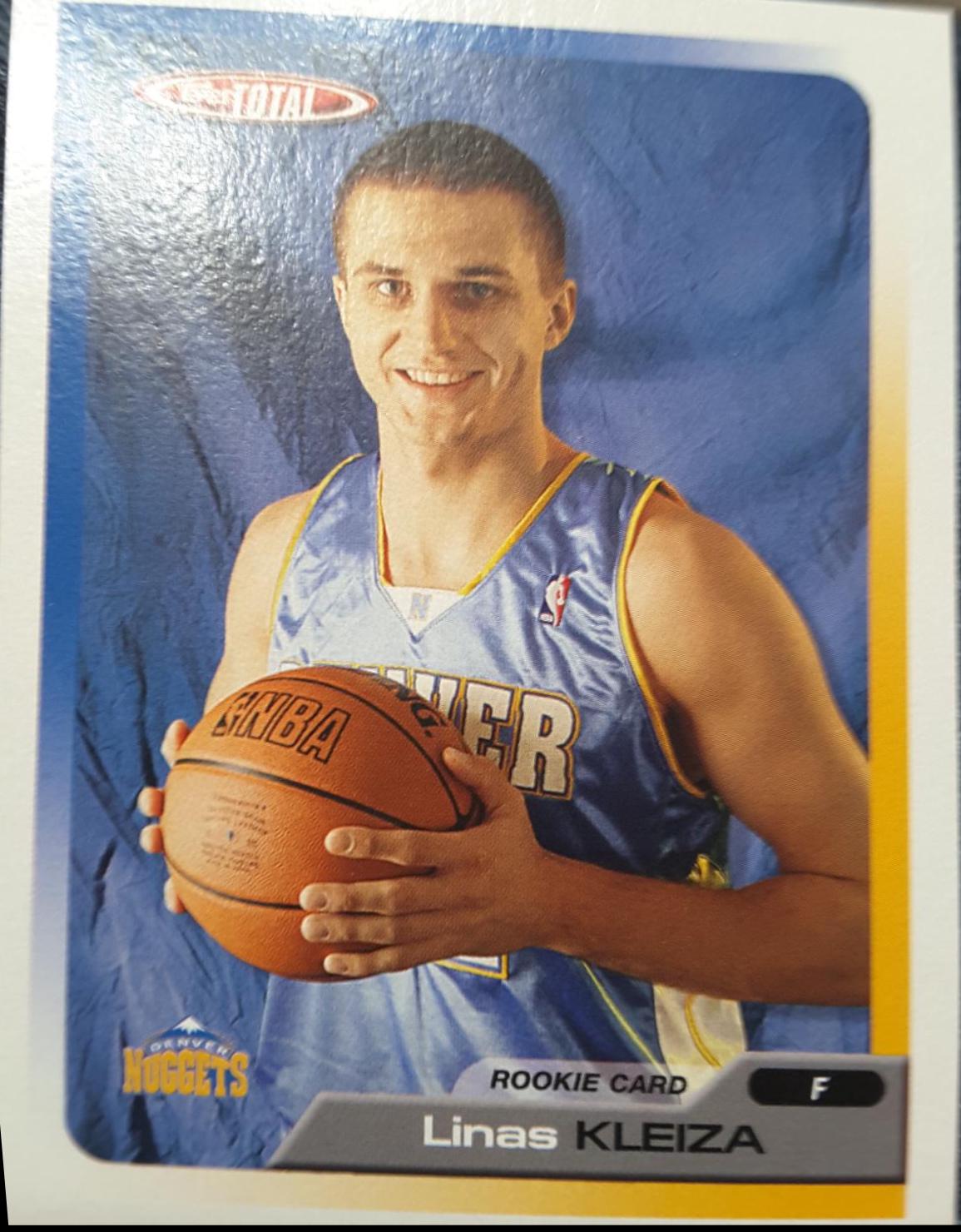 Linas Kleiza #315 Basketball Cards 2005 Topps Total