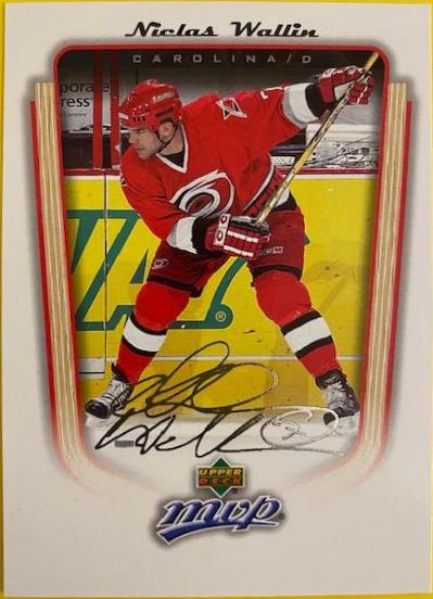 Niclas Wallin #75 Hockey Cards 2005 Upper Deck MVP