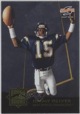 Jimmy Oliver #13 Football Cards 1995 Summit Rookie