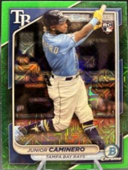Junior Caminero [Green Mojo Refractor] #56