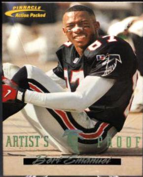 Bert Emanuel #42 1996 Action Packed Football