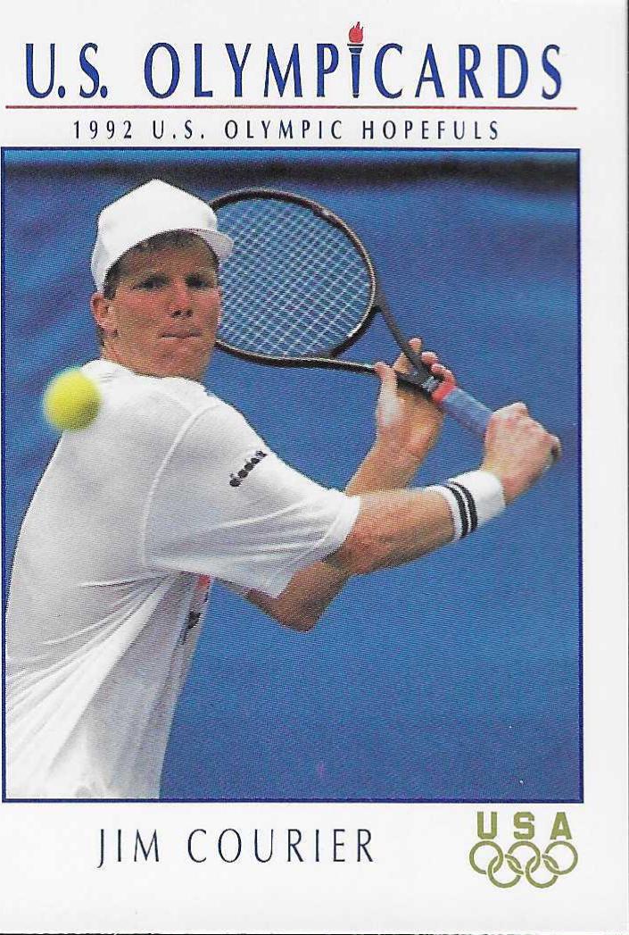 JIM COURIER #82 1992 Impel US Olympic Hopefuls Baseball