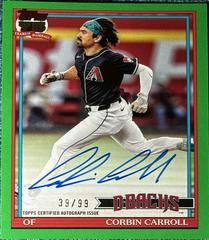 Corbin Carroll [Green] #91A-CC Prices | 2026 Topps 1991 Autograph