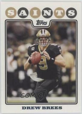 Drew Brees #1 Football Cards 2008 Topps