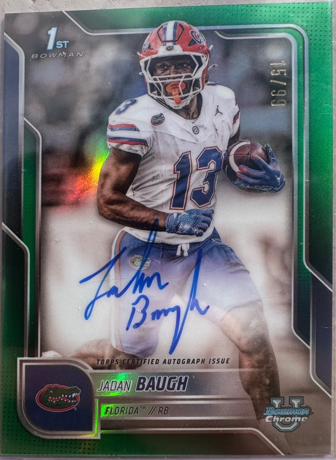Jadan Baugh [Green Refractor] #LU-14