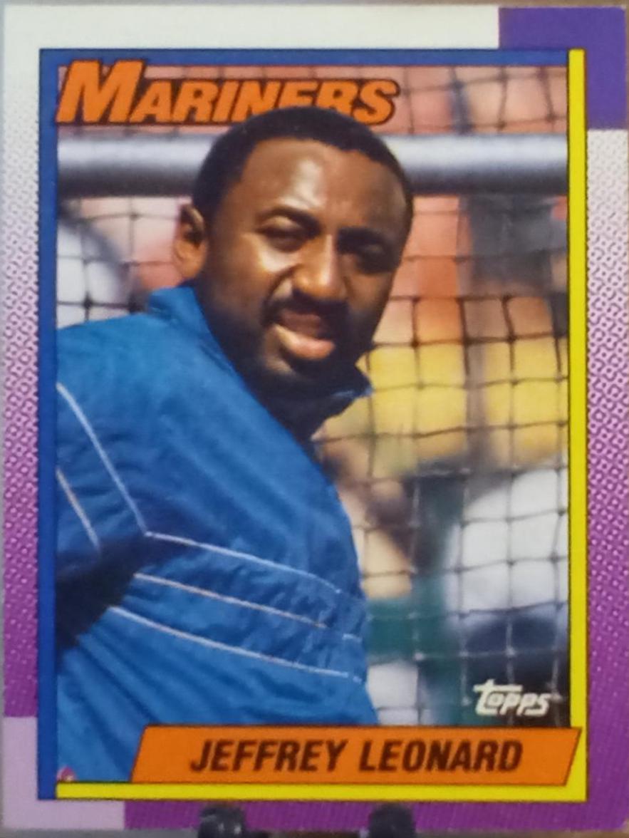 Jeffrey Leonard #455 Baseball Cards 1990 Topps
