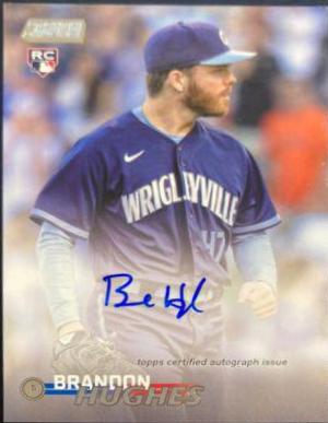 Brandon Hughes #SCBA-BH Baseball Cards 2023 Stadium Club Autographs