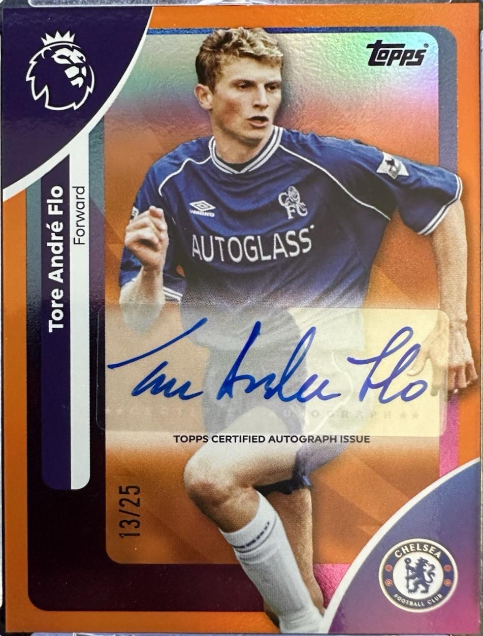 Tore Andre Flo [Orange Sparkle] #AC-TAF Prices | 2025 Topps