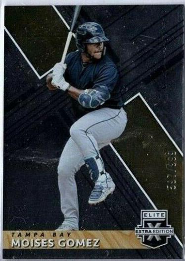 Moises Gomez #127 2019 Panini Elite Extra Edition Baseball