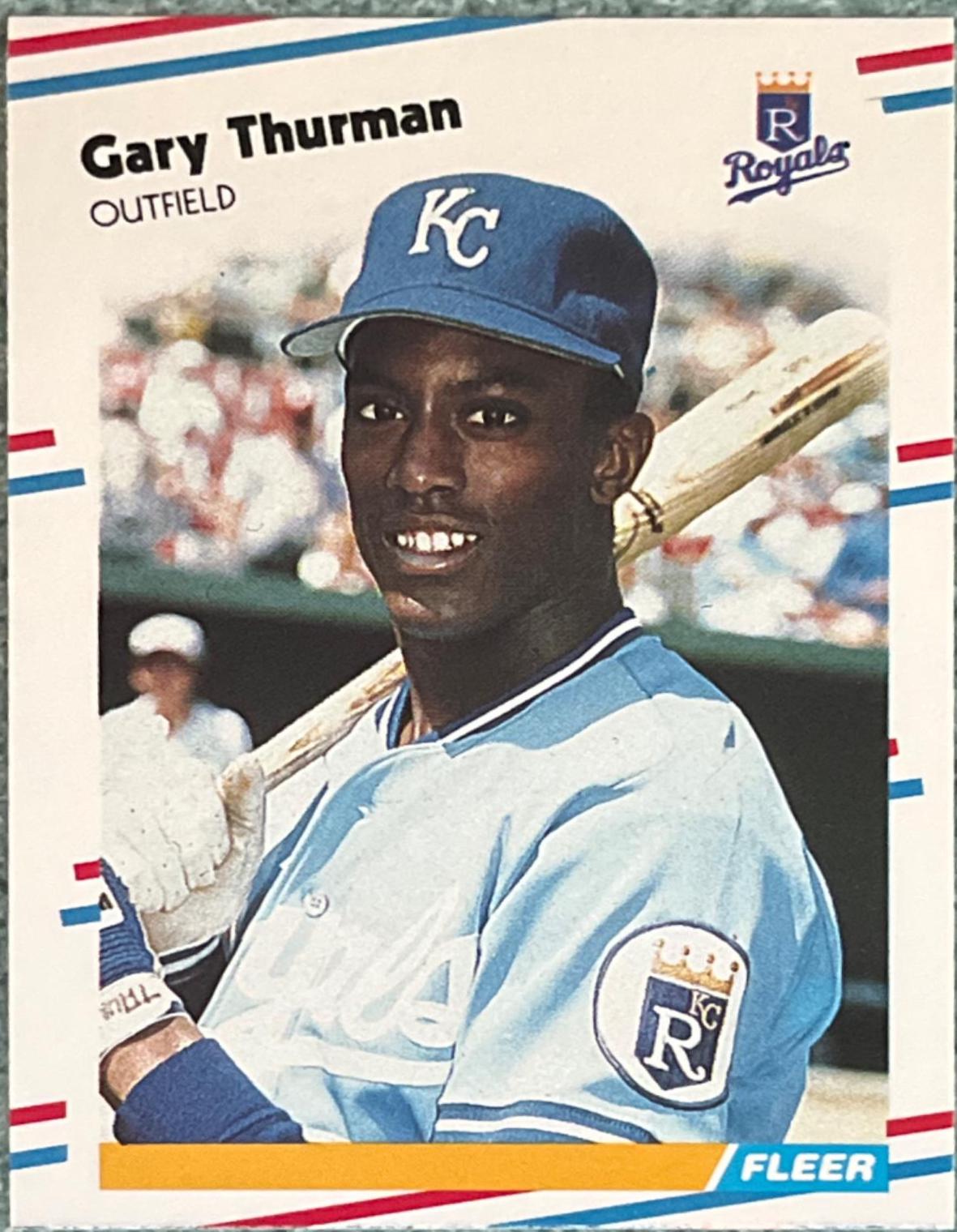 Gary Thurman #272 Baseball Cards 1988 Fleer