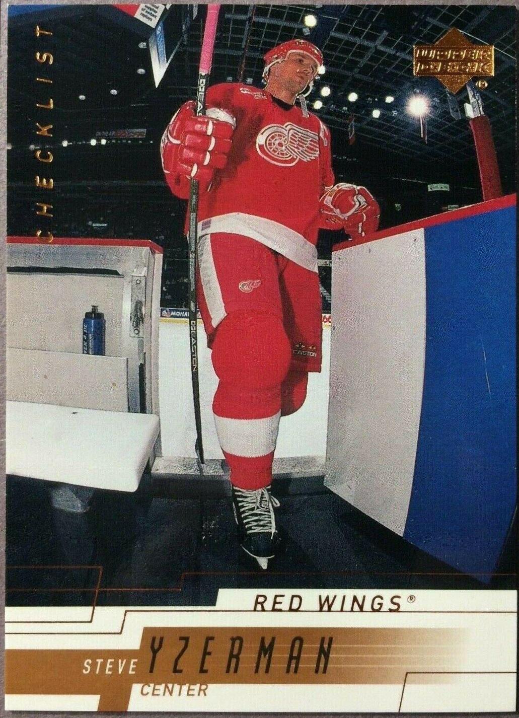 Steve Yzerman #179 Hockey Cards 2000 Upper Deck