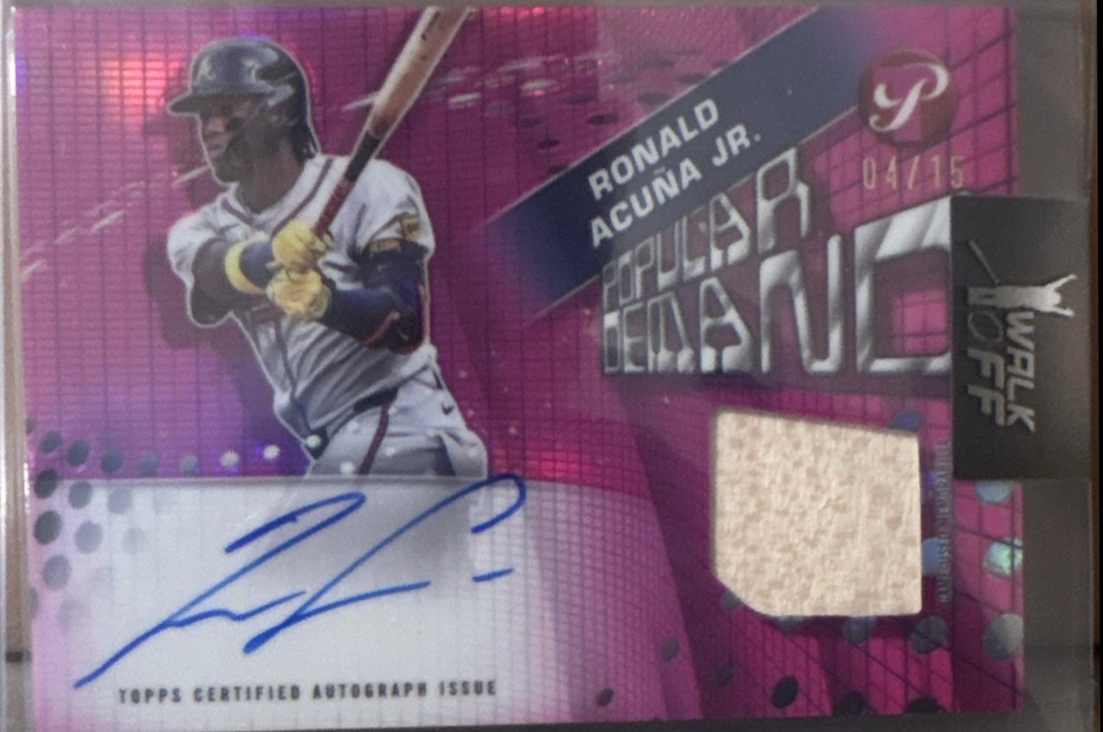 Ronald Acuna Jr. [Pink] #PPDAR-RA