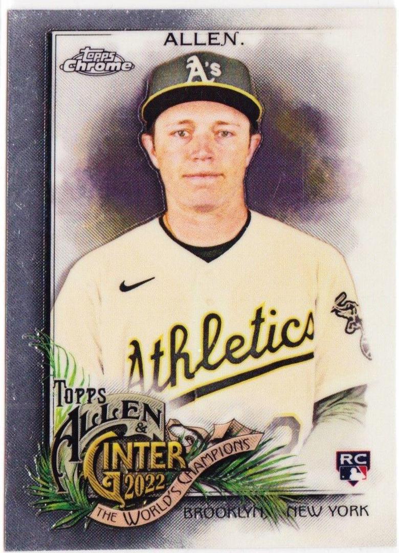 Nick Allen #221 Baseball Cards 2022 Topps Allen & Ginter Chrome