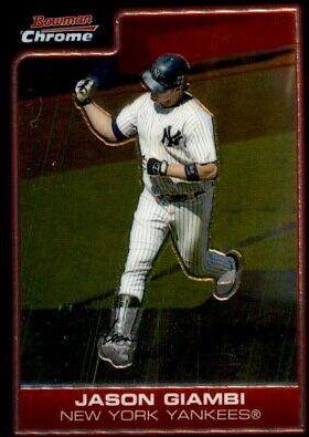 Jason Giambi #37 Baseball Cards 2006 Bowman Chrome