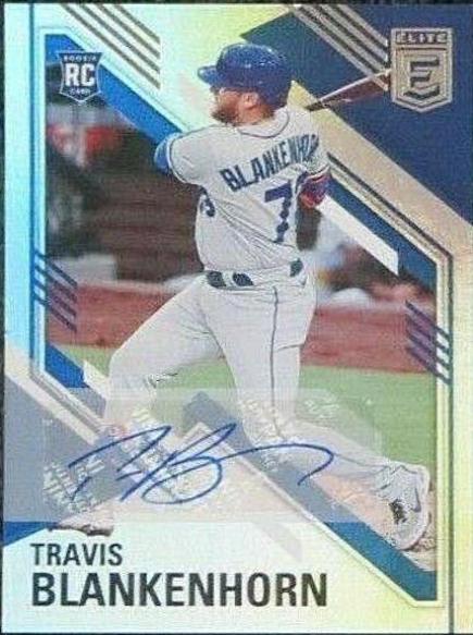 Travis Blankenhorn #4 Baseball Cards 2021 Panini Chronicles Elite