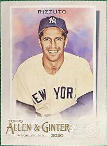 Phil Rizzuto #308 Baseball Cards 2020 Topps Allen & Ginter