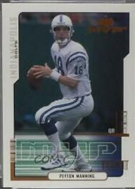 Peyton Manning #66 Football Cards 2000 Upper Deck MVP