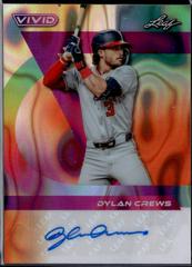 Dylan Crews [Red] #BA-DC2 Baseball Cards 2024 Leaf Electrum Autograph Prices