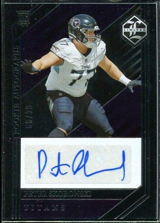 Peter Skoronski [Silver Spotlight Rookie Autograph] #188